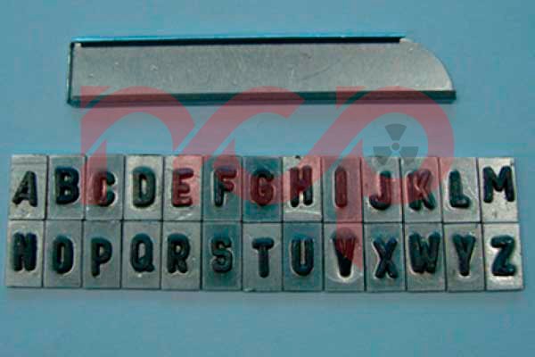 Onde comprar letras de chumbo para raio X com qualidade